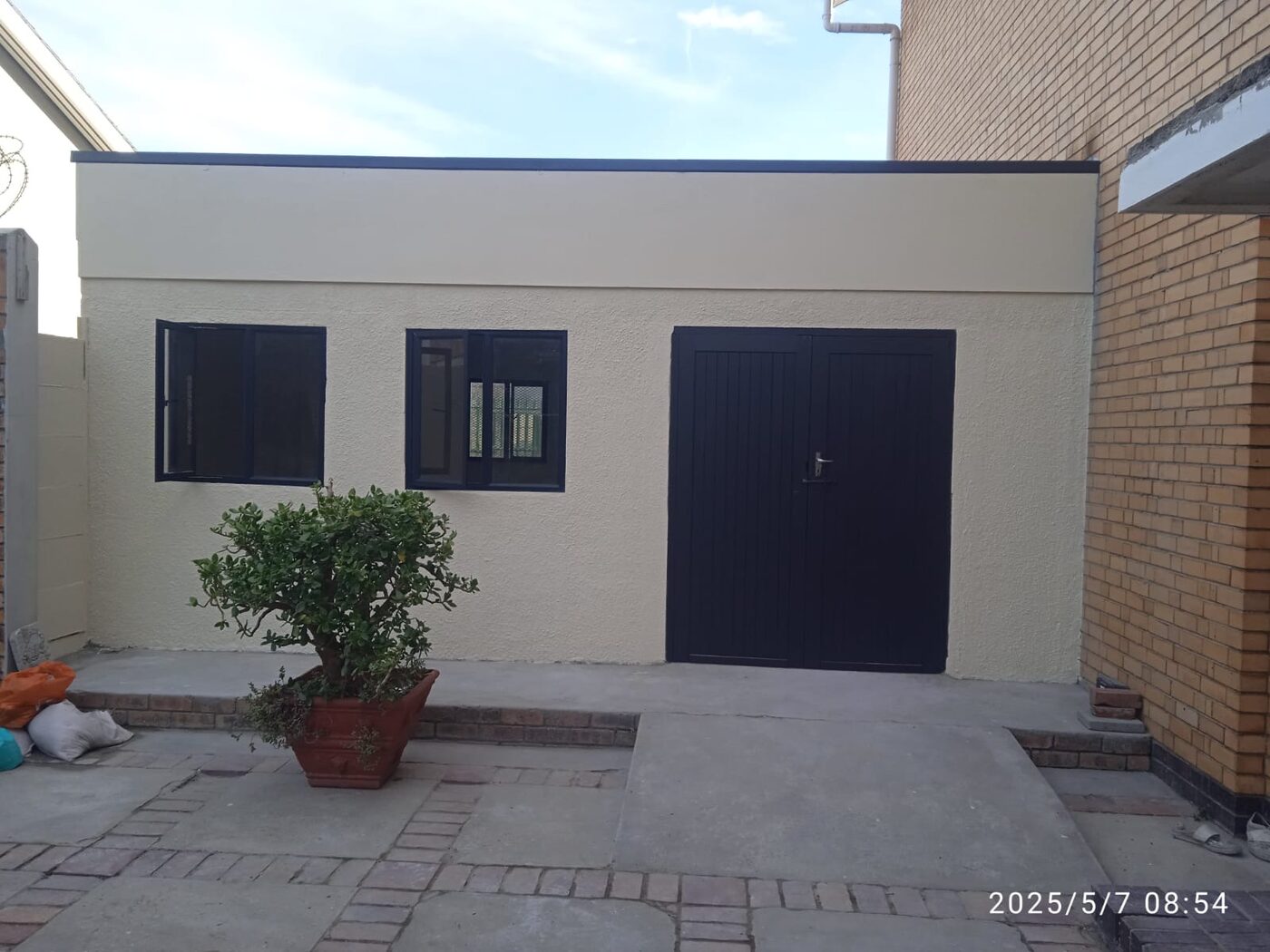 Exterior renovation completed